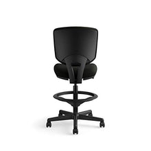 Load image into Gallery viewer, HON Volt Task Stool - Leather Office Stool for Standing Desk, Black (H5705)