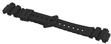 Load image into Gallery viewer, Casio G-shock 71604262 Original Factory Black Rubber Watch Band Strap fits DW-6100-1V DW-6100-7V DW-6900-1V DW-6900G-1V