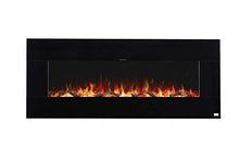 Load image into Gallery viewer, BurnBrite Electric 50 Inch Fireplace Recessed and Wall Mount Crystals and Driftwood