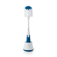 Load image into Gallery viewer, OXO Tot Bottle Brush with Nipple Cleaner and Stand, Navy