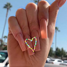 Load image into Gallery viewer, 8 Pack 1988 pcs Luminous Crystal Nail Art Rhinestone Decorations 3D Glitter Diamond Jewelly Glow In The Dark Rhinestone Decorations Nail Art DIY Crafts Phones Clothes Shoes Jewelry Bag (Forest Fairy)