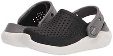 Load image into Gallery viewer, Crocs Kids' LiteRide Clog , Black/White, 7 Toddler