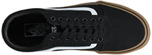 Load image into Gallery viewer, Vans Men's Ward Sneaker, Black Canvas Black Gum 7hi, 9.5