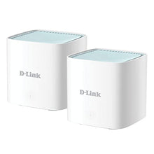 Load image into Gallery viewer, D-Link Eagle Pro AI Mesh WiFi 6 Router System (2-Pack) - Multi-Pack for Smart Wireless Internet Network, Compatible with Alexa and Google, AX1500 (M15/2)