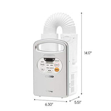 Load image into Gallery viewer, IRIS USA, Inc. BLW-C2 Blanket Warmer With Shoe Dryer Attachment, White