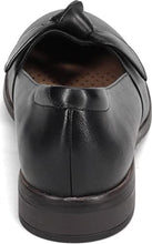 Load image into Gallery viewer, Clarks Trish Wave Black Leather 7.5 B (M)