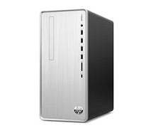 Load image into Gallery viewer, HP Pavilion Desktop Computer, AMD Ryzen 3 5300G Processor, AMD Radeon Graphics, 4 GB RAM, 256 GB SSD, Windows 11 Home (TP01-2032, Natural Silver)