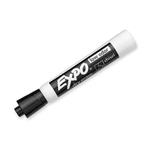 Load image into Gallery viewer, Expo Low Odor Dry Erase Marker, Chisel Tip Markers, Whiteboard Markers, Black, 36 Count