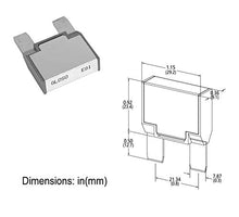Load image into Gallery viewer, GLOSO E81 Maxi Blade Circuit Breaker 40A, T1 Auto Reset (40A - 3 Pack)