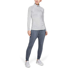 Load image into Gallery viewer, Under Armour Women's Tech Twist ½ Zip Long-Sleeve Pullover , Halo Gray (014)/Metallic Silver , X-Large