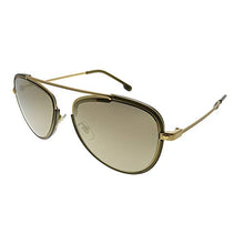 Load image into Gallery viewer, Versace Mens Sunglasses Gold/Gold Metal - Non-Polarized - 56mm