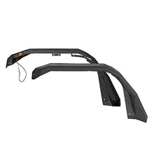 Load image into Gallery viewer, Hooke Road JL/JT Rugged Front Fender Flares for 2018-2023 Jeep Wrangler JL & Gladiator JT (2PCS Flat Steel Fenders)