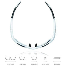 Load image into Gallery viewer, HULISLEM S1 Sport Polarized Sunglasses (White-Black)