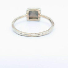 Load image into Gallery viewer, 925 Sterling Silver Real Moonstone Gem Square Shape Ring Size 7 Women Bracelets Ankle Sterling Jewelry Making Charms Rings Halloween Christmas