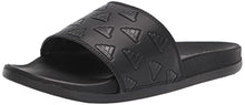 Load image into Gallery viewer, adidas Unisex Adilette Comfort Slide Sandal, Core Black/Carbon/Core Black, 7 US Men