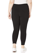 Load image into Gallery viewer, JUST MY SIZE womens Long Legging? ?????????????tamaño Grande.???? ???????? ????legging Longalange Leggings Pants, Black, 1X US