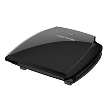 Load image into Gallery viewer, George Foreman GR380FB Classic Plate Grill and Panini Press, 8-Serving, Black