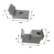 Load image into Gallery viewer, Gordon Glass Gray Jamb Guide and Bumpers for Sliding Shower Doors - Kit