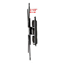 Load image into Gallery viewer, VideoSecu ML531BE2 TV Wall Mount kit with Free Magnetic Stud Finder and HDMI Cable for Most 26-55 TV and New LED TV up to 60 inch VESA 400x400 Full Motion with 20 inch Articulating Arm WP5
