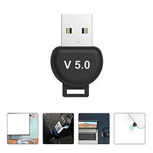 Load image into Gallery viewer, SOLUSTRE USB 5. 0 Adapter PC Wireless Signal Receiver Transmitter Support Wireless Audio Adapter Multiple Device Connections for Headset Mouse Keyboard Printer Speaker