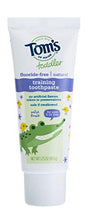 Load image into Gallery viewer, Tom's of Maine Fluoride-Free Toddler Training Toothpaste, Mild Fruit, 1.75 oz.