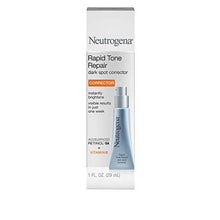 Load image into Gallery viewer, Neutrogena Rapid Tone Repair Dark Spot Corrector Face Serum with Hyaluronic Acid, Retinol & Vitamin C, Daily Anti Wrinkle Retinol Serum & Dark Spot Corrector to Brighten & Even Tone, 1 oz