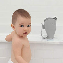 Load image into Gallery viewer, Skip Hop Baby Bath Rinse Cup, Moby Tear-free Waterfall Rinser, Grey