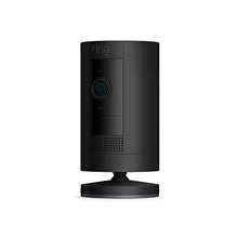 Load image into Gallery viewer, Ring Stick Up Cam Battery HD security camera with custom privacy controls, Simple setup, Works with Alexa - Black