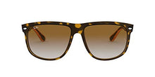 Load image into Gallery viewer, Ray-Ban Unisex-Adult RB4147 Boyfriend Sunglasses, Light Havana/Brown Gradient, 60 mm