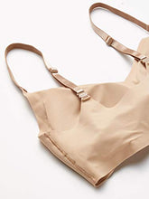 Load image into Gallery viewer, Calvin Klein Women's Invisibles Wirefree Lightly Lined Triangle Bralette, Bare, M