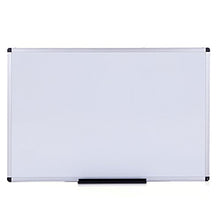 Load image into Gallery viewer, VIZ-PRO Dry Erase Board/Whiteboard, Non-Magnetic, 48 x 36 Inches, Wall Mounted Board for School Office and Home