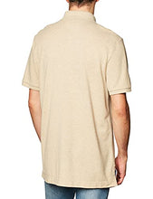 Load image into Gallery viewer, Tommy Hilfiger Men's Regular Short Sleeve Polo Shirt in Classic Fit, Khaki Heather, XL