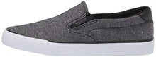 Load image into Gallery viewer, Lugz Men's Clipper Sneaker, Black/White Chambray, 8 M US