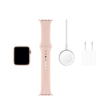 Load image into Gallery viewer, Apple Watch Series 5 (GPS + Cellular, 40mm) - Gold Aluminum Case with Pink Sport Band