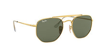 Load image into Gallery viewer, Ray-Ban unisex adult Rb3648 the Marshal Sunglasses, Gold/Green, 51 mm US