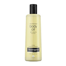 Load image into Gallery viewer, Neutrogena Lightweight Body Oil for Dry Skin, Sheer Body Moisturizer in Light Sesame Formula, 16 fl. oz