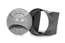 Load image into Gallery viewer, Camco RV Magnetic Bumper Cap | Allows for Convenient Storage of Your 4-in-1 Adapter During Travel | Features a Vented Cap for Air Flow While in Storage (40335), Gray