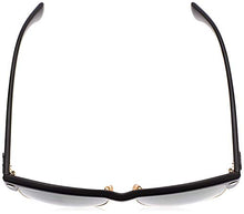 Load image into Gallery viewer, Ray-Ban unisex adult Rb4175 Clubmaster Sunglasses, Black Demishiny & Gold/Green, 57 mm US