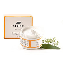 Load image into Gallery viewer, STRIDE Foot Cream Smoothes Rough & Dry Skin –– Dematologist-Developed, Intensely Moisturizing Foot Cream with Aloe Vera, Coconut oil and Green tea