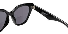 Load image into Gallery viewer, SOOLALA Designer Bifocal Reading Glasses Cat Eye Sunglasses Readers, 2mix, 1.5