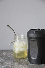 Load image into Gallery viewer, Elite Gourmet HyperChiller Patented Instant Coffee/Beverage Cooler, Ready in One Minute, Reusable for Iced Tea, Wine, Spirits, Alcohol, Juice, 12.5 Oz, HC1 Black