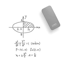 Load image into Gallery viewer, LOUKIN Magnetic Dry Erase Eraser, Whiteboard Eraser, Glass Board Eraser(Gray), Free 3.4 oz Whiteboard Cleaner Included, for Classroom, Home and Office Use