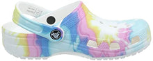 Load image into Gallery viewer, Crocs Men's and Women's Classic Tie Dye Clog, Pastel Tie Dye, 4 US