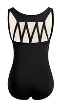 Load image into Gallery viewer, DANSHOW Girls’ M Straps Leotards for Dance Ballet Kids Tank Sleeveless Gymnastics activewear(KD6001-L-06)