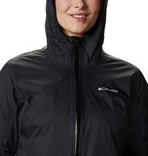 Load image into Gallery viewer, Columbia Women's EvaPOURation Jacket, Waterproof & Breathable,Black,Medium