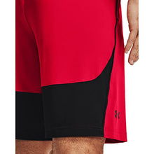 Load image into Gallery viewer, Under Armour Men's Raid 2.0 Workout Gym Shorts , Red (600)/Black , Medium