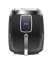 Load image into Gallery viewer, Elite Gourmet Oil-Less Healthy Cooker, Timer & Temperature Controls, PFOA/PTFE Free, 5.5 Quart, black