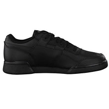 Load image into Gallery viewer, Reebok Men Workout Plus Sneaker, Black/Charcoal, 11.5