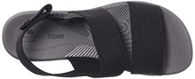 Load image into Gallery viewer, Clarks womens Arla Jacory Wedge Sandal, Black Solid, 8 US