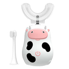 Load image into Gallery viewer, Kids Electric Toothbrush, U Shaped Ultrasonic Automatic Toothbrush with Replacement Soft Bristles Heads ,Two Modes Oral Cleaning Toothbrush Rechargeable ,IPX7 Waterproof(2-14 Year Old)